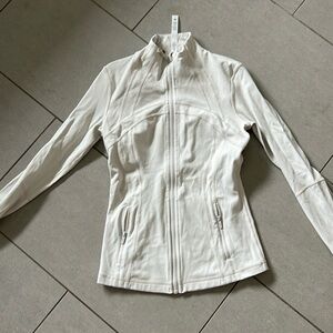 Lululemon cream zip up